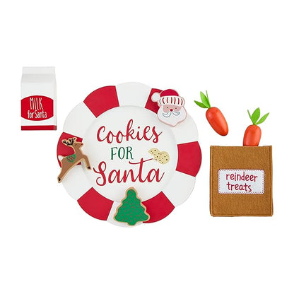 Mud Pie Kid's Cookies for Santa Play Set