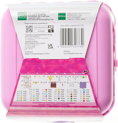 Aquabeads Disney Princess Creation Cube, Complete Arts & Crafts Bead Kit for Children - Over 2,500 Beads & Display Stand The Create Belle, Ariel, Tiana, Rapunzel and More