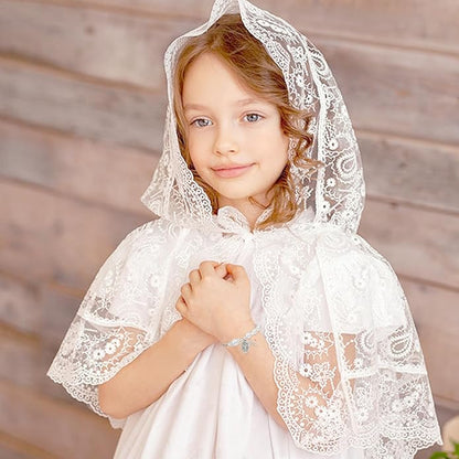 PEALICIOUS First Communion Gifts for Girls Boys, Cute Cross Bracelet as 1st Communion Favors Holy Religious Jewelry Christian Catholic Gifts for Son Daughter Niece, Easter Basket Stuffers for Teen