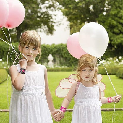 48 Pcs Valentines Slap Bracelets Valentine's Day Snap Bracelets for Kids Valentine Party Favor