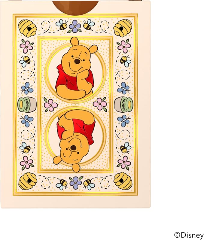 Bicycle Disney Winnie the Pooh Playing Cards – Premium Hundred Acre Wood Deck, Collectible Pooh Bear Toy Gift for Kids & Adults, Classic Disney Card Game Set