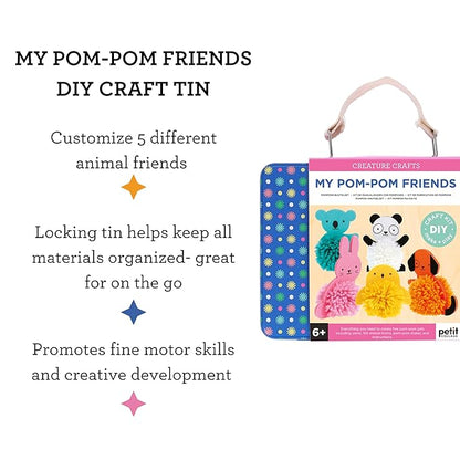 Petit Collage Creature Crafts: My Pom Pom Friends