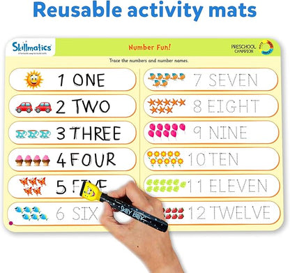 Skillmatics Preschool Champion, Fun Learning Activities, Educational Toy and Game, Gifts for Ages 3, 4, 5, 6