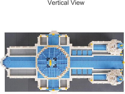 St Paul's Cathedral London Building Blocks Set (7053Pcs) Famous World Architecture Educational Toys Micro Bricks for Kids Adults
