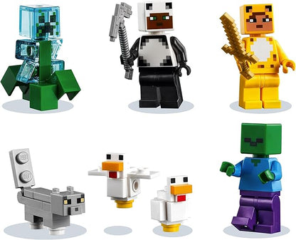 LEGO Minecraft The Modern Treehouse 21174 Giant Treehouse Building Kit Playset; Fun Toy for Minecraft-Gaming Kids; New 2021 (909 Pieces)