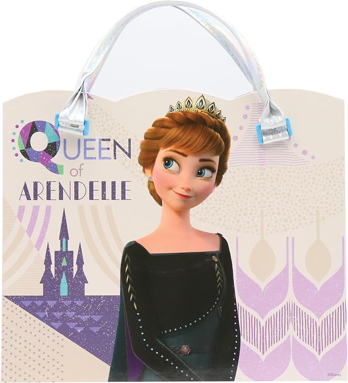 Disney Frozen Activity Tote – Ultimate Princess Adventure Bag with Coloring Books, Stickers, Crayons & Games – Travel-Friendly Art Set for Girls Ages 3+ – Great Gift for Creative Play