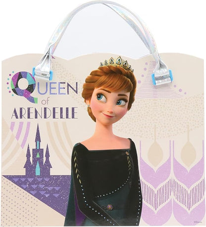Disney Frozen Activity Tote – Ultimate Princess Adventure Bag with Coloring Books, Stickers, Crayons & Games – Travel-Friendly Art Set for Girls Ages 3+ – Great Gift for Creative Play