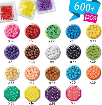 Aquabeads Disney Princess Character Set - Create Your Favorite Princesses with Water Beads!