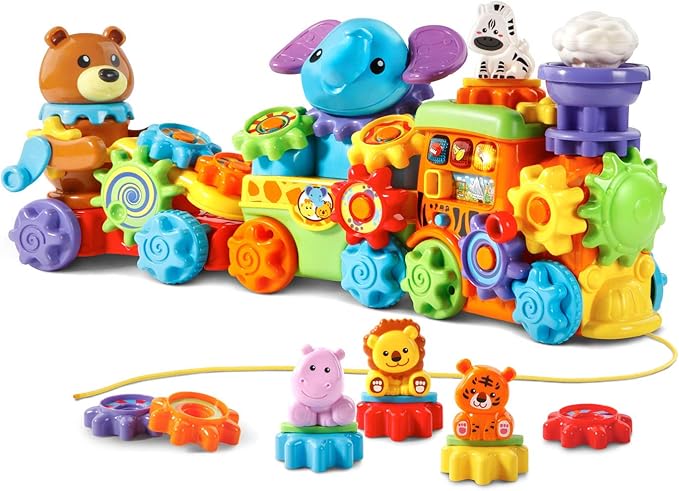 VTech GearZooz Roll & Roar Animal Train (Frustration Free Packaging)