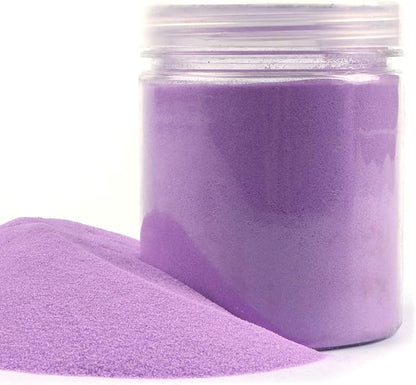 Shiny Stone Colorful Sand,Rainbow Sand,Art Sand,Colored Sand,Craft Sand,Decorative Wedding Vibrant Sand, 250g/0.55lbs/8.81oz for Kids Creativity Wedding Succulent Terrarium Vase (Amethyst)