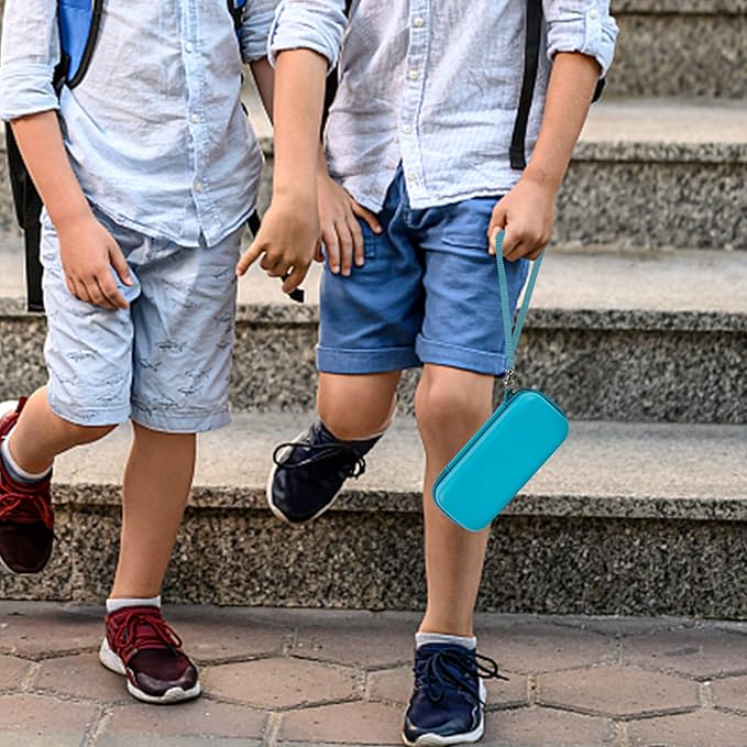 GWCASE Case Compatible with 3Doodler Start+ Essentials for 3D Pen Set for Kids, for 3D Pens Storage Organizer Carrying Holder Fit for 3D Printing Pen, Plastic Refill Blister (Box Only)-Dark green