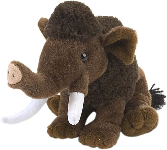 Wild Republic Woolly Mammoth Plush, Stuffed Animal, Plush Toy, Kids Gifts, Cuddlekins, 8 Inches
