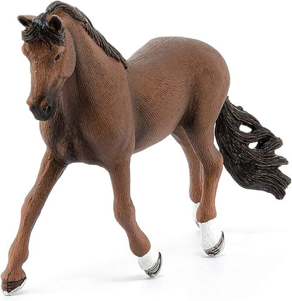 Schleich Horse Club, Horse Toys for Girls and Boys Trakehner Gelding Horse Toy Figurine, Ages 5+