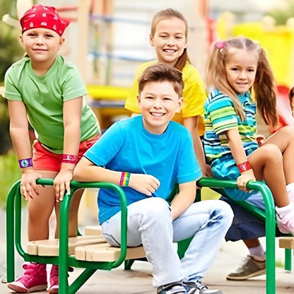 48PCS Gymnastics Slap Bracelets Party Favors, Gymnastics Wristbands Bracelets Goodie Bag Fillers for Gymnastics Birthday Decorations Supplies for Class School Prizes Gift for Kids Boys Girls Carnival