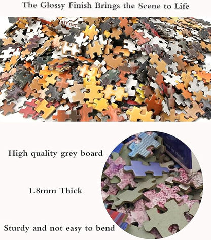 Jigsaw Puzzles 1000 Pieces for Adults 1000 Piece Puzzles for Adults and Kids (Cute Pet Dog)