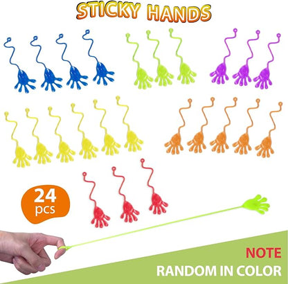 HURSROOR 196PCS Dinosaur Party Favors, Dinosaur Birthday Party Supplies for 24 Kids, Dinosaur Goodie Bags for Kids Birthday, Dinosaur Party Decorations Dino Party Favors for Boys Girls