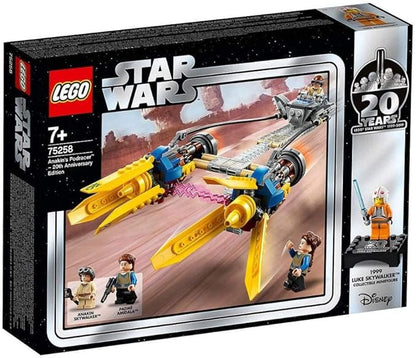 LEGO Star Wars: The Phantom Menace Anakin's Podracer â€“ 20th Anniversary Edition 75258 Building Kit (279 Pieces)