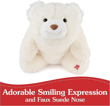 GUND Original Snuffles Teddy Bear, Premium Stuffed Animal for Ages 1 and Up, White, 10”