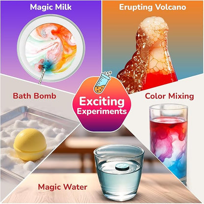 Smartivity Kids First Science Kit for Ages 8-9-10-11-12-13-14 Years | 50+ Amazing Experiments I Volcano, Magic Snow, Lava Lamp & More | Birthday Gift for Boys & Girls I STEM Educational Toy for 8-14