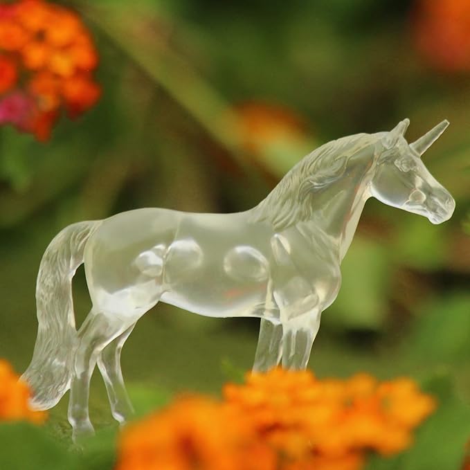 Breyer Horses Stablemates Suncatcher Unicorn Craft Set | 1:32 Scale | Model #4238, One Size, 5 Piece Set, Oil Pastel