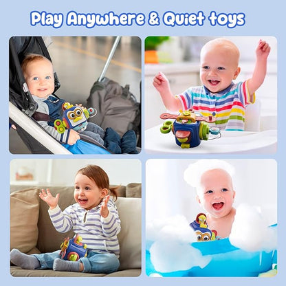 OSIMILY Toys for 1 Year Old Boy, Busy Cube Montessori Toys for 1+ Year Old,Sensory Toys for Toddlers 1-3,Fine Motor Skills Educational Toys,Birthday Gift for Baby Aged 6, 9, 10, 12, 18 Months