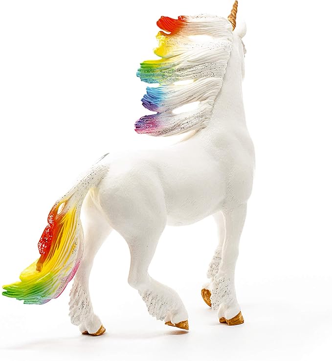 Schleich bayala Unicorn Toys for Girls and Boys Rainbow Unicorn Stallion, Ages 5+