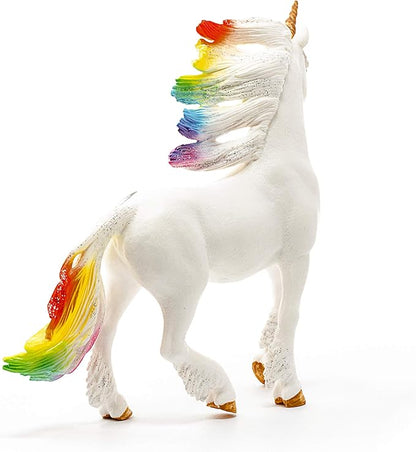 Schleich bayala Unicorn Toys for Girls and Boys Rainbow Unicorn Stallion, Ages 5+