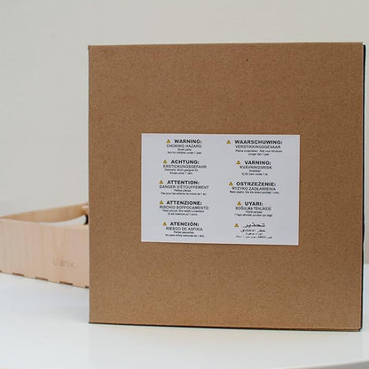 Ulanik Eggs and Spoons Toddler Montessori Toys for 1 Year Old + Kids Wooden Eggs Baby Matching Game for Learning Color Sorting and Counting — 12 pcs, 1.8 in