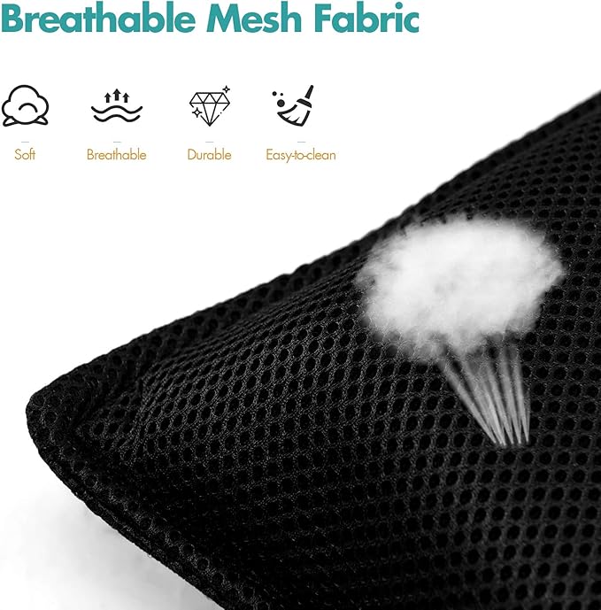 S AFSTAR Adjustable Floor Chair, Cushioned Lounger Recliner with 6-Position Comfortable Back Support & Thick Padded, Lazy Sofa Floor Gaming Chair, Floor Seat for Gaming Reading Meditation (Black)