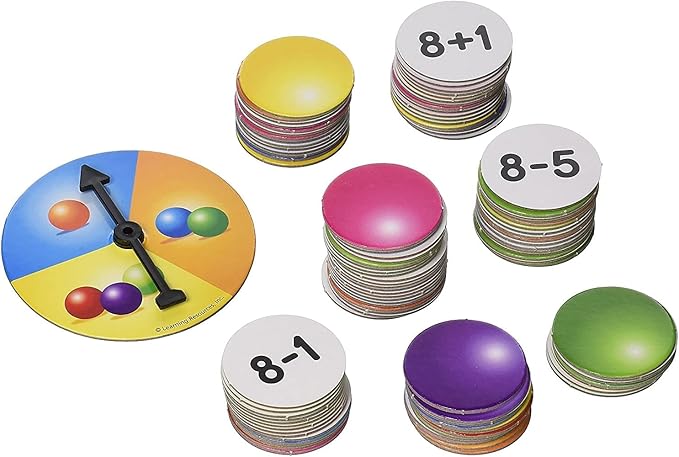 Learning Resources Pop For Addition and Subtraction Math Game, Easter Toys , Classroom and Homeschool Math Games, Math Activities for Kids, 100 Pieces, Grades 1 and up, Ages 6 and up