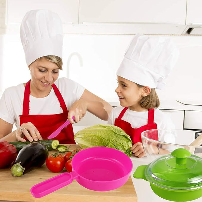 Kids Super Durable Kitchen Toys Set, Pretend Play Children's Dish Toy, Wash and Dry Tableware Dish Rack with Drainer (Great Gift for Kids) (27 Pieces)