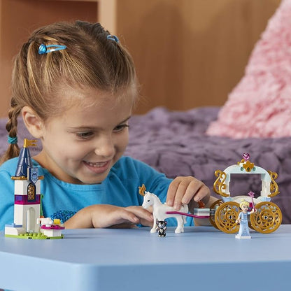 LEGO Disney Cinderella’s Carriage Ride 41159 4+ Building Kit (91 Pieces)