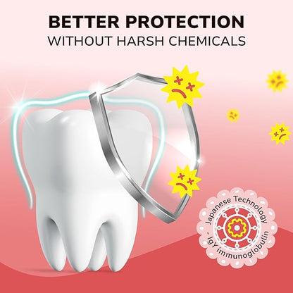 Abera Anti-Caries Kids Oral Spray, Fluoride Free Toddler Toothpaste Helper for Cavity Repair and Fresh Breath, 360 Degree Rotating Spout Easy to Use for Newborn to Preschooler,1.35 fl Oz, Pack of 3