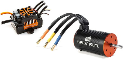 Spektrum Firma 130A Brushless Smart ESC / 1900Kv Sensorless Motor Combo, SPMXSEMC04, Black