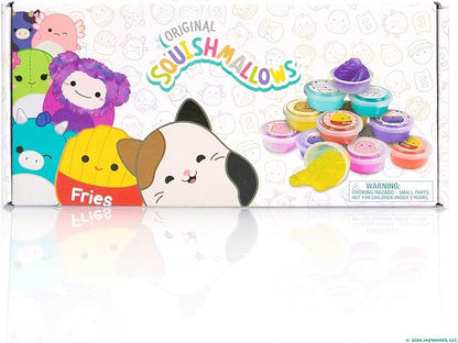 Original Squishmallows Ultimate Compounds Set, 25-Pack, Scented Glitter Slimes, Slime Party Favors for Kids, Slime Bulk, Kids Party Favors Goodie Bags, Mini Slime, Sludge Toys
