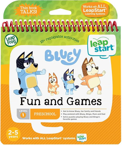 LeapFrog LeapStart Bluey Fun and Games