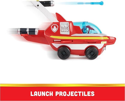 Paw Patrol Aqua Pups Marshall Transforming Dolphin Vehicle with Collectible Action Figure, Kids Toys for Ages 3 and up