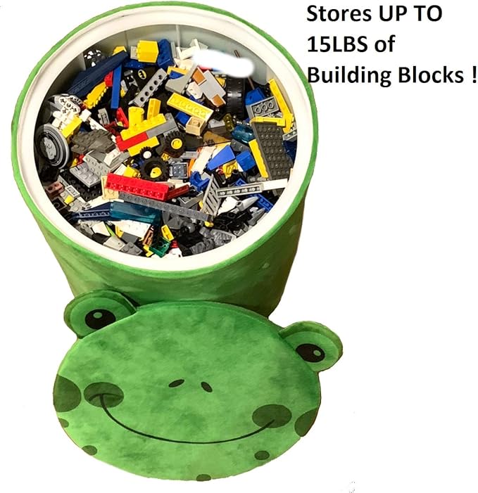 Storl Organizer Storage Stool for Toy and Cloth and Kids Stool (Tree, 12Wx13H)