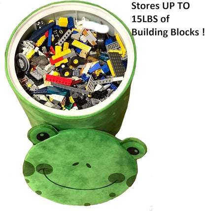 Storl Organizer Storage Stool for Toy and Cloth and Kids Stool (Tree, 12Wx13H)