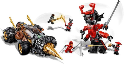 LEGO NINJAGO Legacy Cole’s Earth Driller 70669 Building Kit (587 Pieces)
