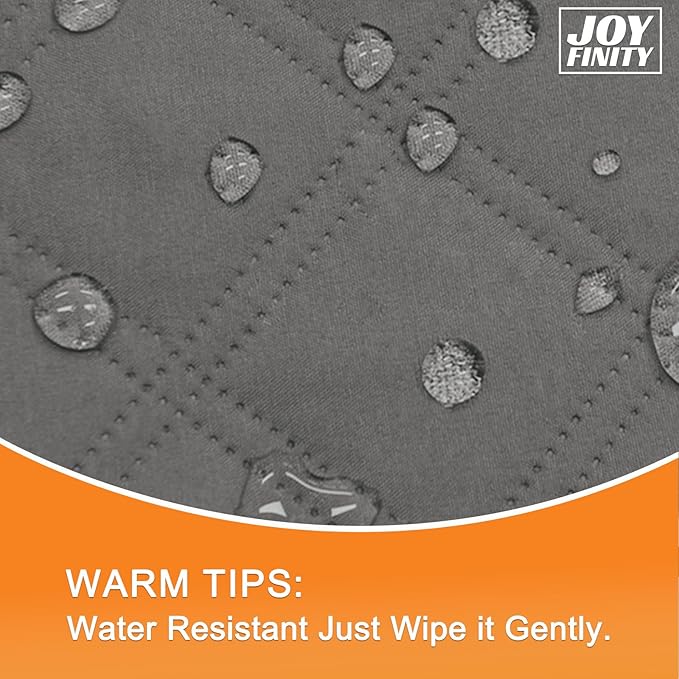 Loveseat Recliner Cover Non-Slip Sofa Slipcover, Pet Covers for Loveseat Recliner with Elastic Straps, Washable Loveseat Cover Recliner Furniture Protector (2 Seater, Dark Gray)