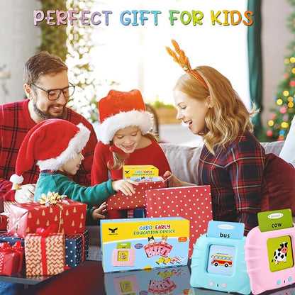 FREE TO FLY Talking Flash Cards for Toddlers 2-4 Years: 384 Sight Words Speech Therapy Toys Learn Alphabet ABC Letters Colors Number Shapes Animals Learning Toy Educational Gifts for Kids Age 2 3 4 5