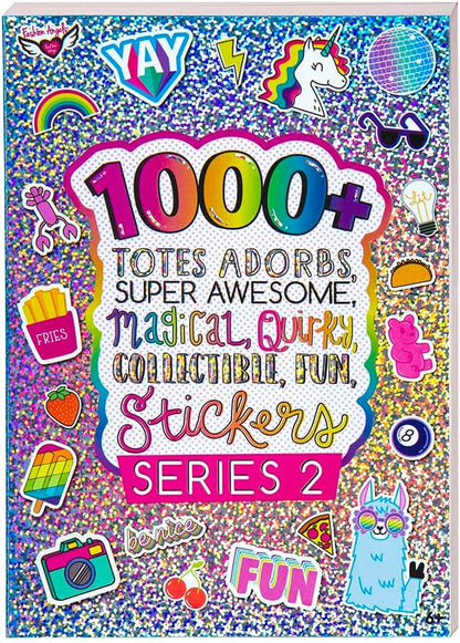Fashion Angels 1,000+ Totes Adorbs Sticker Book, Includes Fun & Colorful Craft Stickers, Ideal for Accessorizing Kids & Teens Notebooks, Journals & More