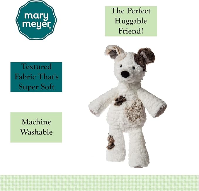 Mary Meyer Marshmallow Reggie Pup Soft Toy Friend, 13 in