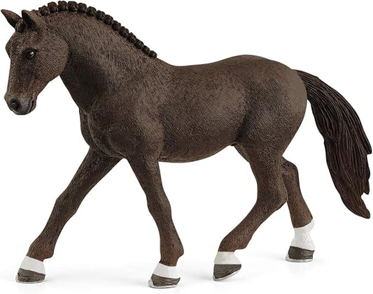 Schleich Horse Club, Horse Toys for Girls and Boys German Riding Pony Gelding Horse Figurine, Ages 5+, Medium