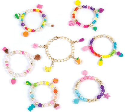 Make It Real:Clay Charm DIY Jewelry Kit - Make 30+ Clay No Bake Charms to Attach to Your Chain, Arts & Crafts, Girls & Kids Ages 8+