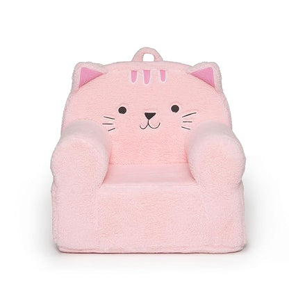 Delta Children Deluxe Cozee Chair, Pink Cat