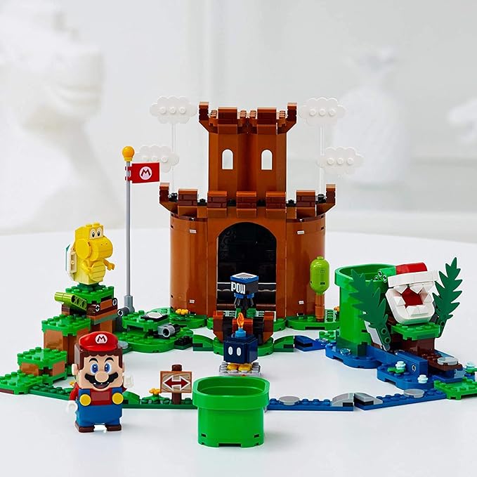 LEGO Super Mario Guarded Fortress Expansion Set 71362 Building Kit; Collectible Playset to Combine with The Super Mario Adventures with Mario Starter Course (71360) Set (468 Pieces)