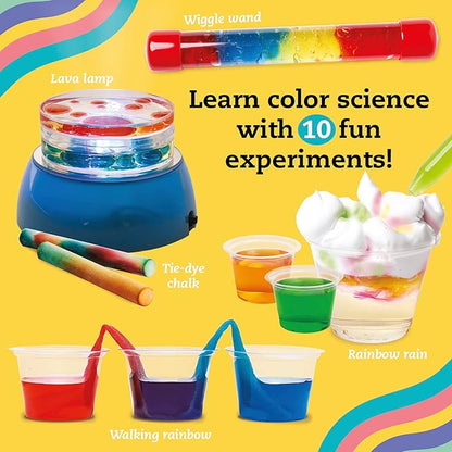 KLUTZ Jr. My STEAM Lab Color Science Kit, Medium