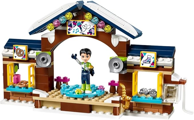 LEGO Friends Snow Resort Ice Rink 41322 Building Kit (307 Piece)